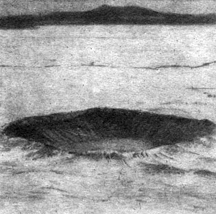 Рис. 60. Аризонский метеоритный кратер